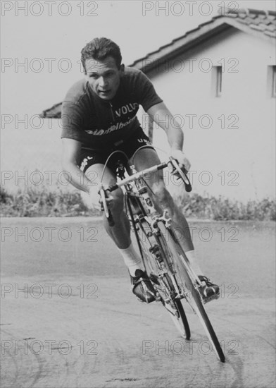 Tour de Suisse 1960: Winner Fredy Rüegg.