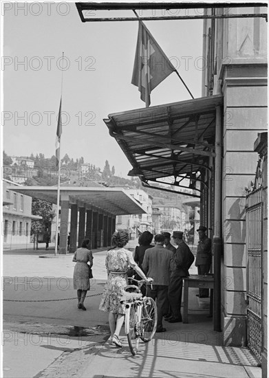 WW 2: border in Chiasso, 1943