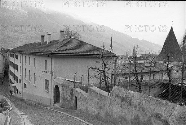 Sennhof prison in Chur, 1970 .