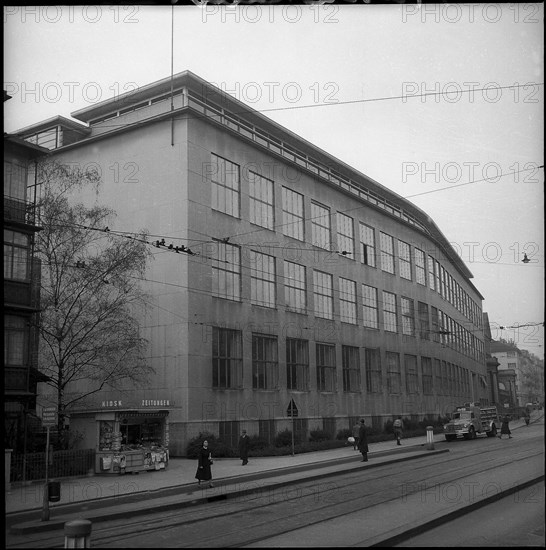 Machine laboratory of ETH Zurich 1961.