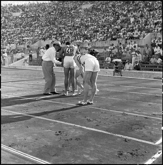 Rome 1960: semi-final 400m hurdles; Howard nr. 418.