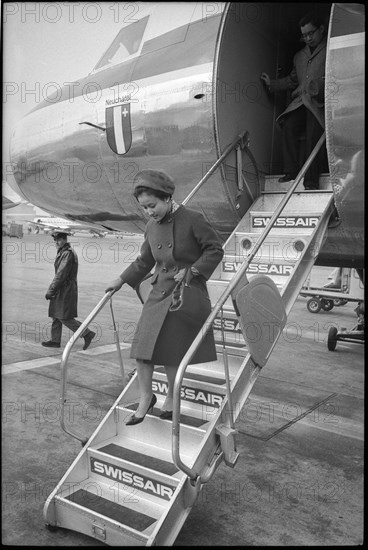 Princess Hanako in Switzerland, 1965 .