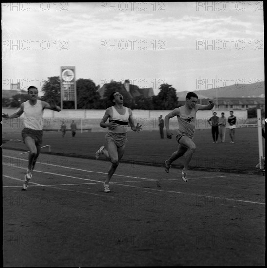 Decloux, relay runner circa in 1960.