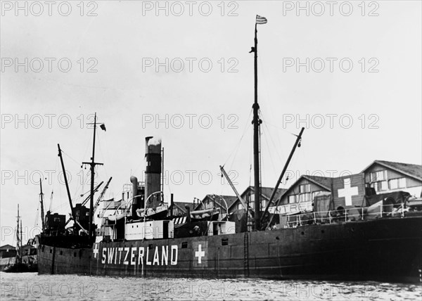 Swiss ocean-going fleet during World War 2.