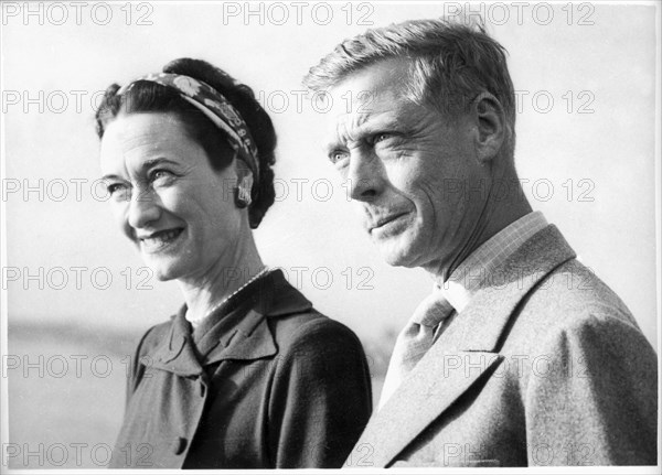 He signed the instrument of abdication on 10 December 1936, so he could get married to the two-time US divorcee Wallis Warfield, better known as Wallis Simpson on June 3thd 1937. George VI created his brother, the former king, Duke of Windsor. .