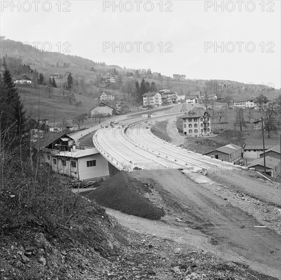 Autobahn Luzern-Brünig, 1962.