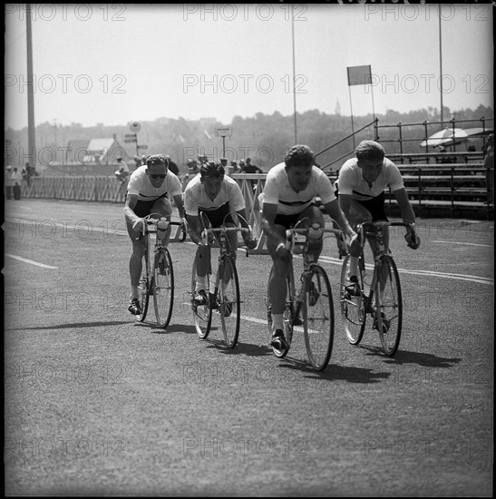 Olympic Games Rome 1960: Team time trial; team Germany.