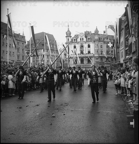 Commemoration 500 years Battle of St. Jakob an der Birs, Basle 1944.