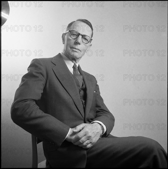 Bridge builder Othmar Ammann, Zurich ca. 1948