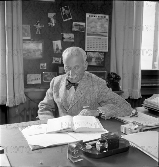 Prof. Rene de Vallière, Zurich 1949