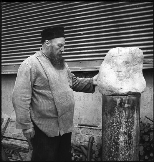 James Vibert, sculptor 1950.