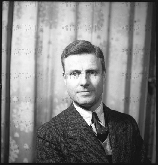 Professor Paul Collart, archaeologist 1946 .