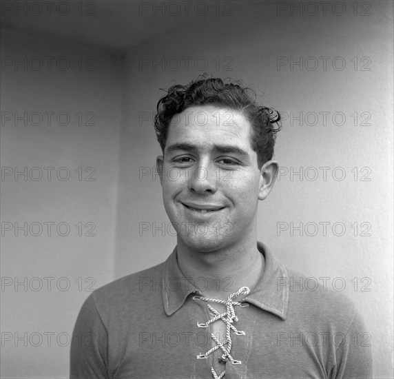 Footballer Jean-Pierre Chodat, ca. 1946.