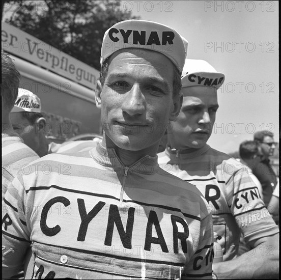 TdS 1961: cyclist Adolf Christian.