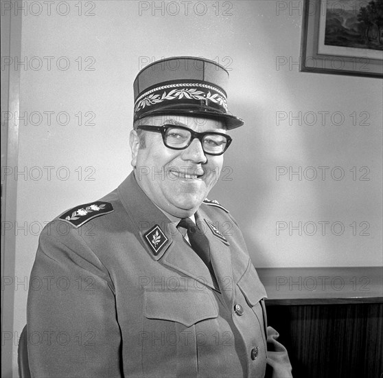 Major general James Thiébaud, Berne 1972.