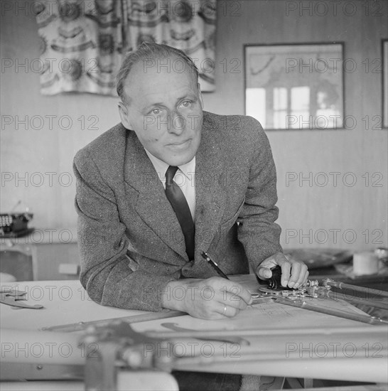 August Schneider, engineer, 1953.