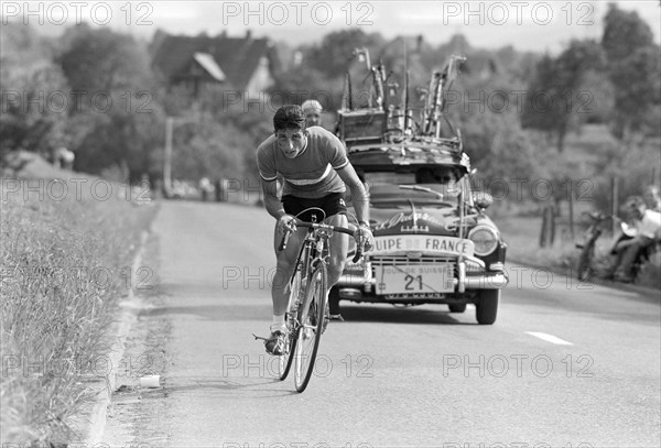 Tour de Suisse ca. 1955: Raymond Reisser .