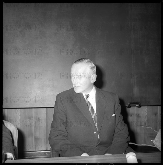 CERN president Francois de Rose, ca. 1960 .