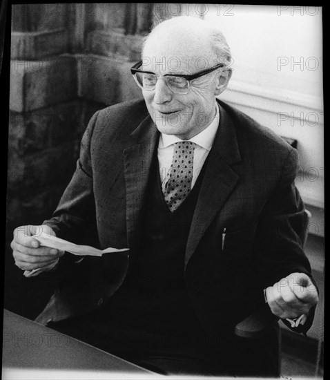 Nobel Prize laureate Prof. Hans D. Jensen, Heidelberg 1963 .