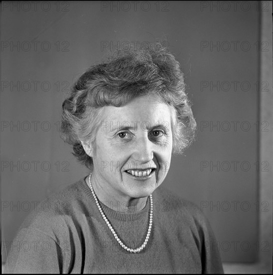 Elsa Roth, secretary general of SSV; Berne 1960.