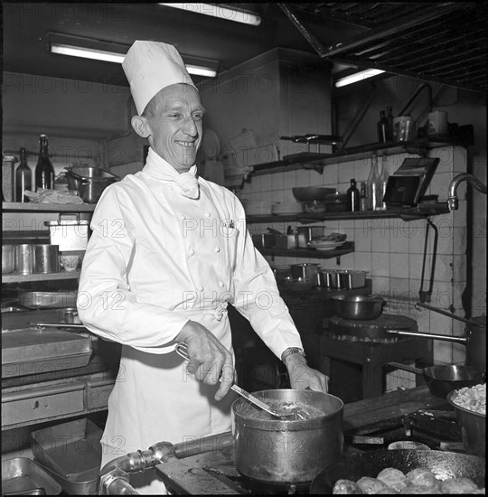 Cook at Work, around 1965.