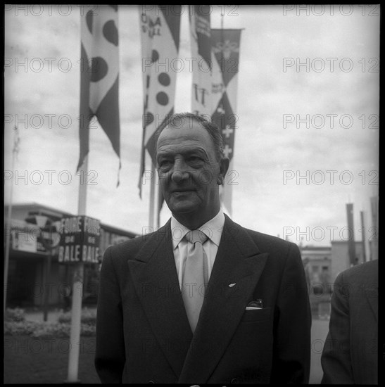 Alfred Comte, flight pioneer 1950 .