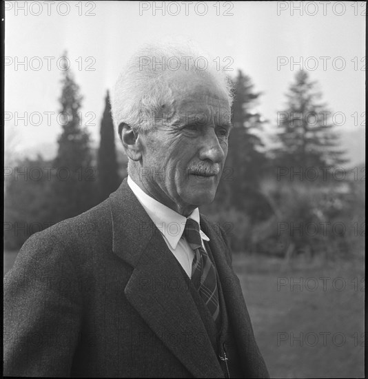 Professor Dr. h.c. Francesco Chiesa, Lugano 1951 .