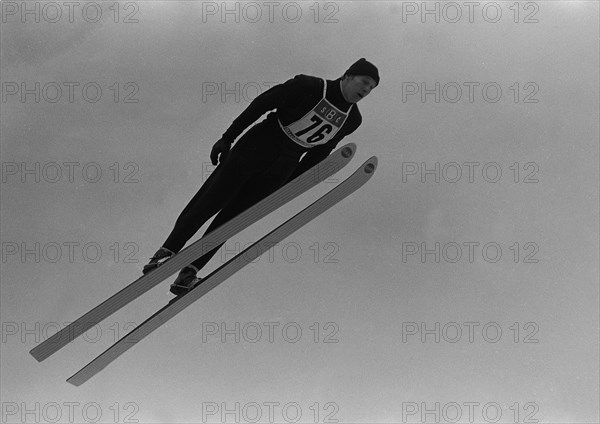 Ski jumping Bischofshofen 1970: Hans Schmid.