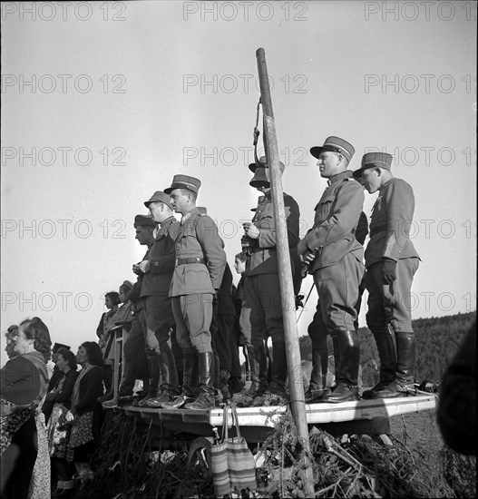 Dragoon squadron 9, Chevenez (Ajoie, Jura) ca. 1940