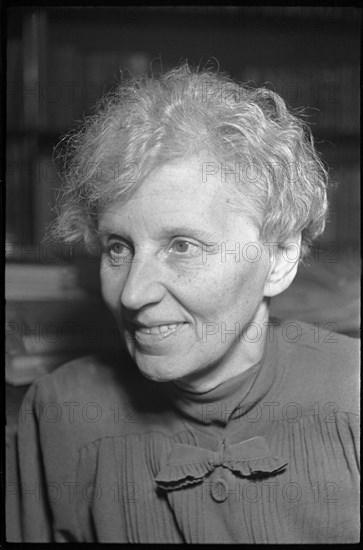 Author Olga Amberger, Zurich ca. 1942 .