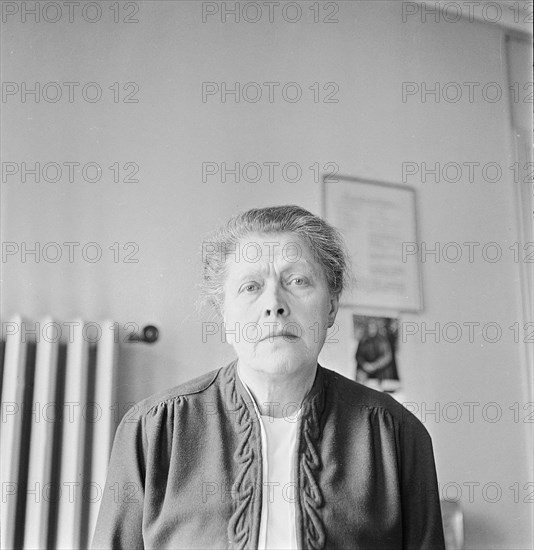 Vocational counsellor Rosa Neuenschwander, Berne 1953.