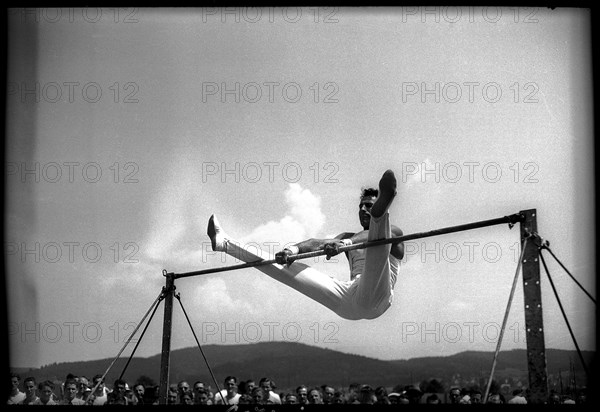 Gymnast Paul Cozzi ca. 1952.