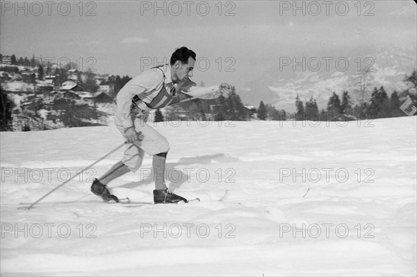 Benoit Carrara, cross-country skier 1948.