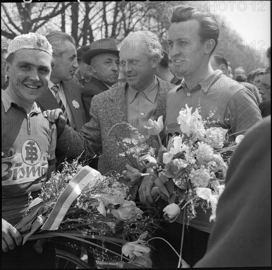 TdS 1956: Hans Junkermann (L).