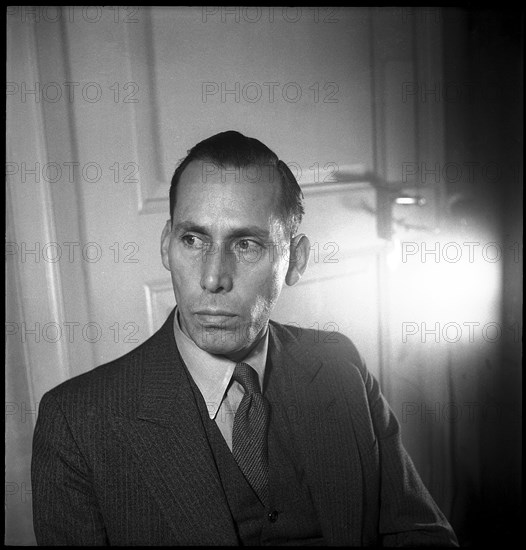 Biologist Adolf Portmann ca. 1947.