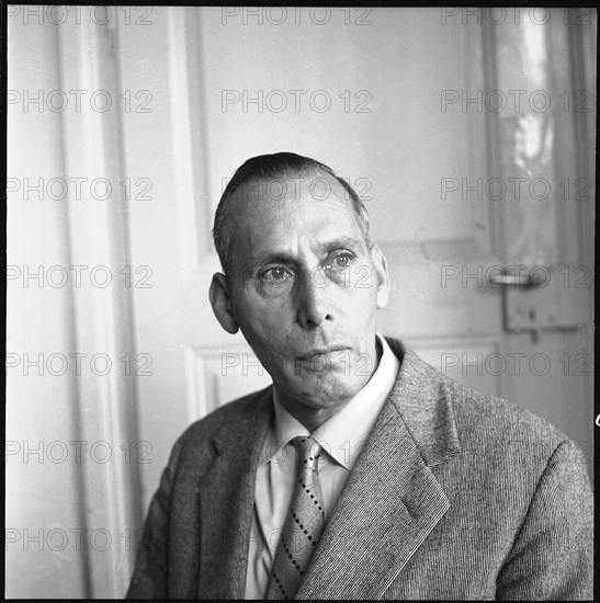 Biologist Adolf Portmann ca. 1960.