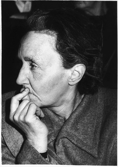 Irene Joliot-Curie, scientist and writer ca. 1940 .