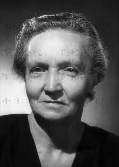 Irene Joliot-Curie, scientist and writer ca. 1940 .