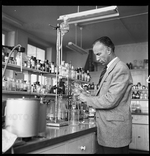 Prof. Dr. Gaudenz Waser, Zurich 1958.