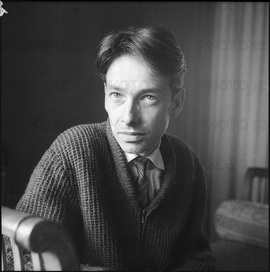 Philippe Jaccottet, french writer, 1956 .