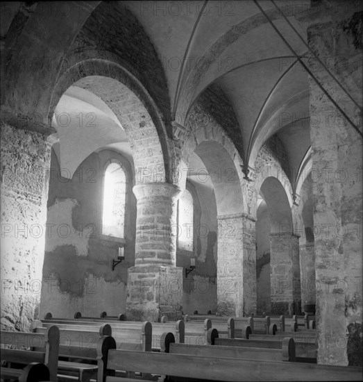 St. Pierre de Clages church around 1950