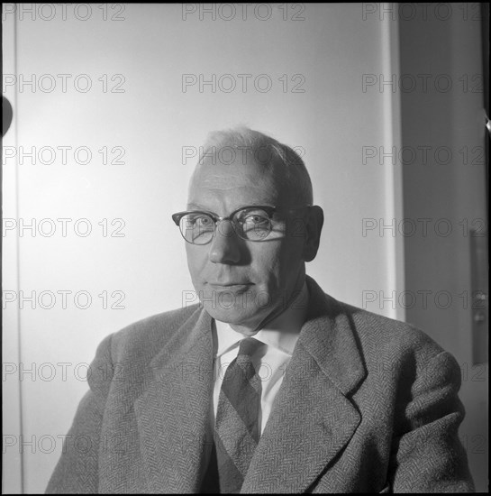 Jean Baer, professor around 1955