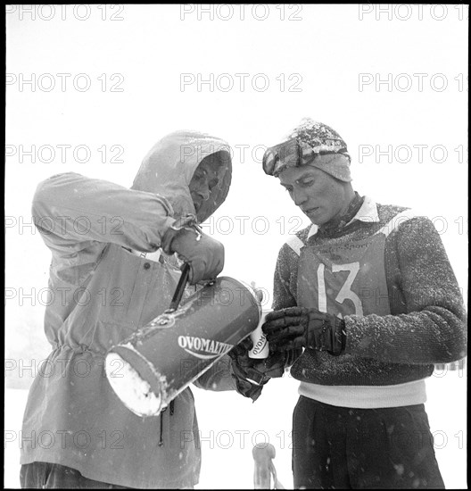 Adolf Odermatt, Swiss winter sportsman, race skier