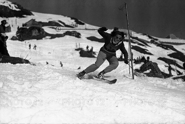 Ida Schöpfer, skier, 1954