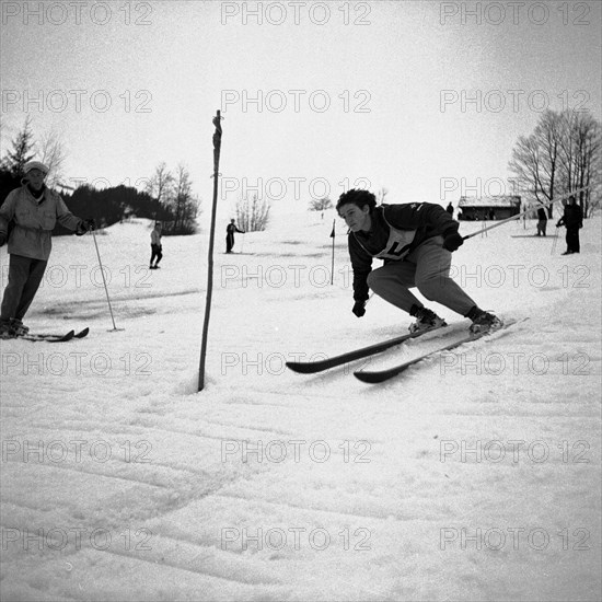 Ida Schöpfer, skier, 1954