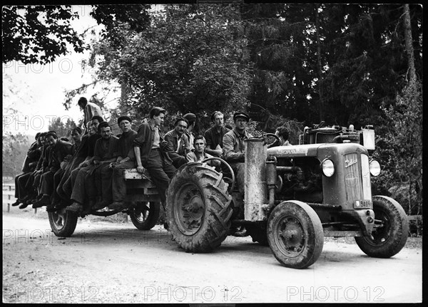 Internees in Switzerland, 1945