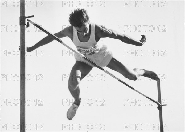 Swiss Championships 1959 Basle: Rene Maurer wins with 1.93m