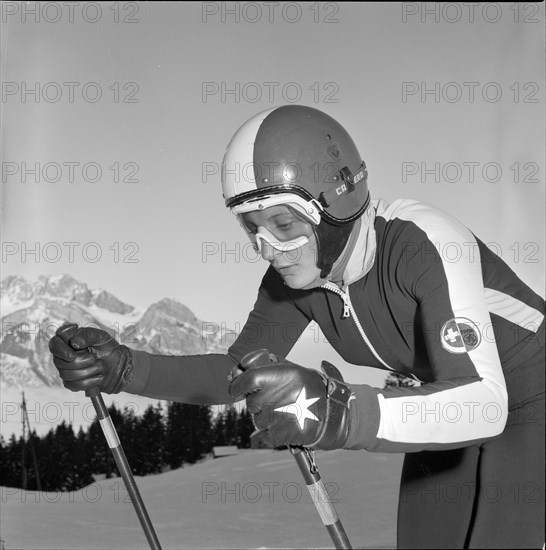 Training at Pizol 1967: Annerösli Zryd