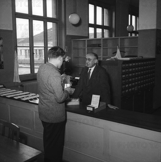 ETH Zurich, Library, 1952