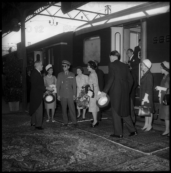 State visit of Sirikit and Bhumibol of Thailand, 1960